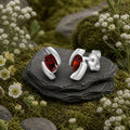Ohrstecker 925-Sterling Silber rhodiniert