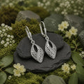 nanico-jewels-Ohrhänger-925-Sterling Silber-Zirkonia-geflecht