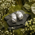 Earrings 925/- Sterling Silver rhodium-plated