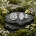 Ohrstecker 925-Sterling Silber rhodiniert